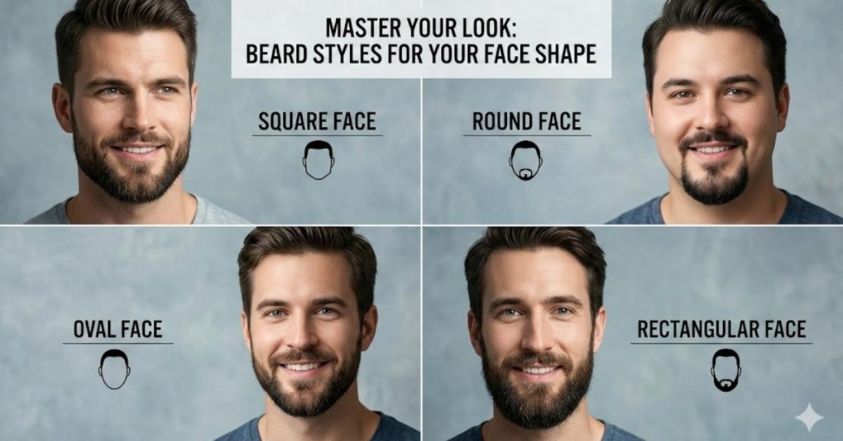 Beard styles for face shape: Master your look today!