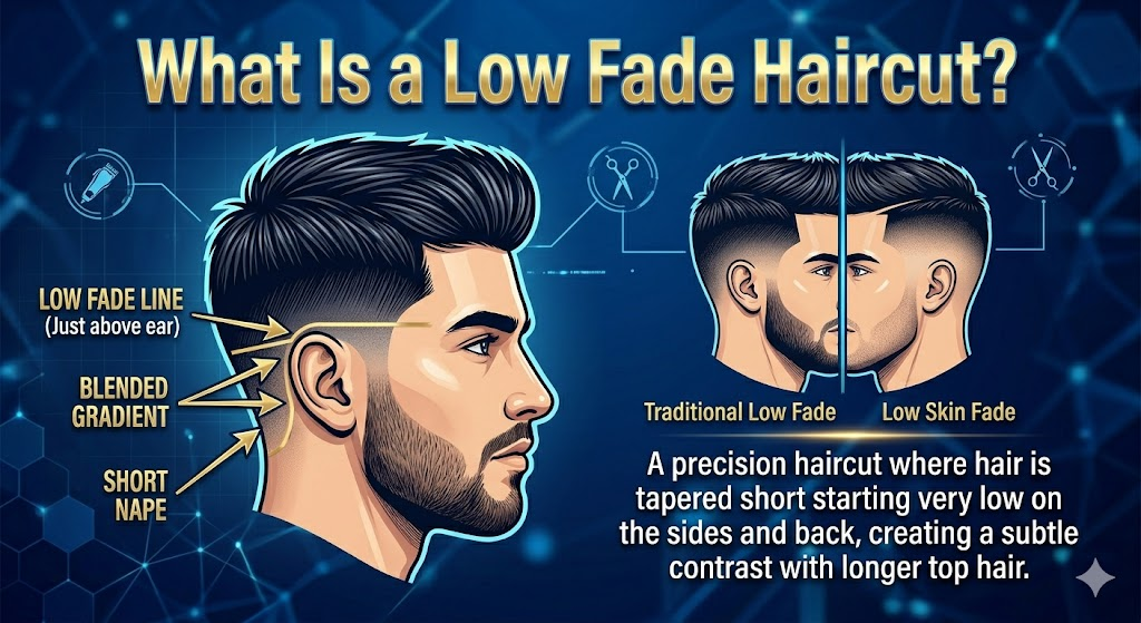 What Is a Low Fade Haircut?
