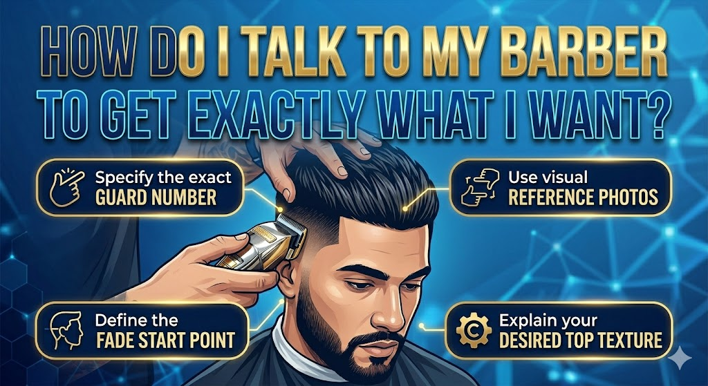 How Do I Talk to My Barber to Get Exactly What I Want?